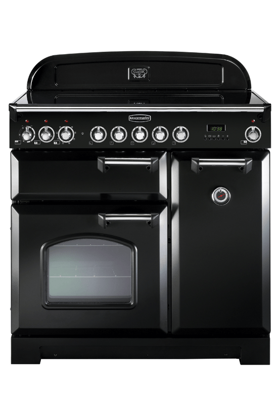 Rangemaster Classic Deluxe 90cm Induction Range Cooker - Carvers Interiors - Rangemaster