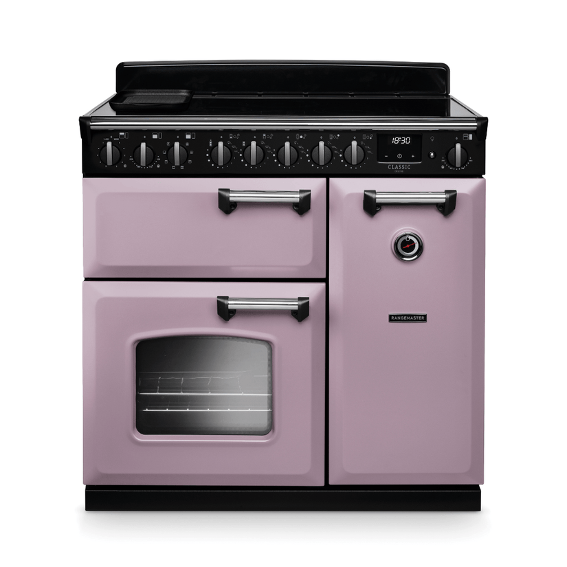 Rangemaster Classic Deluxe 90cm Induction Range Cooker - New - Carvers Interiors - Rangemaster