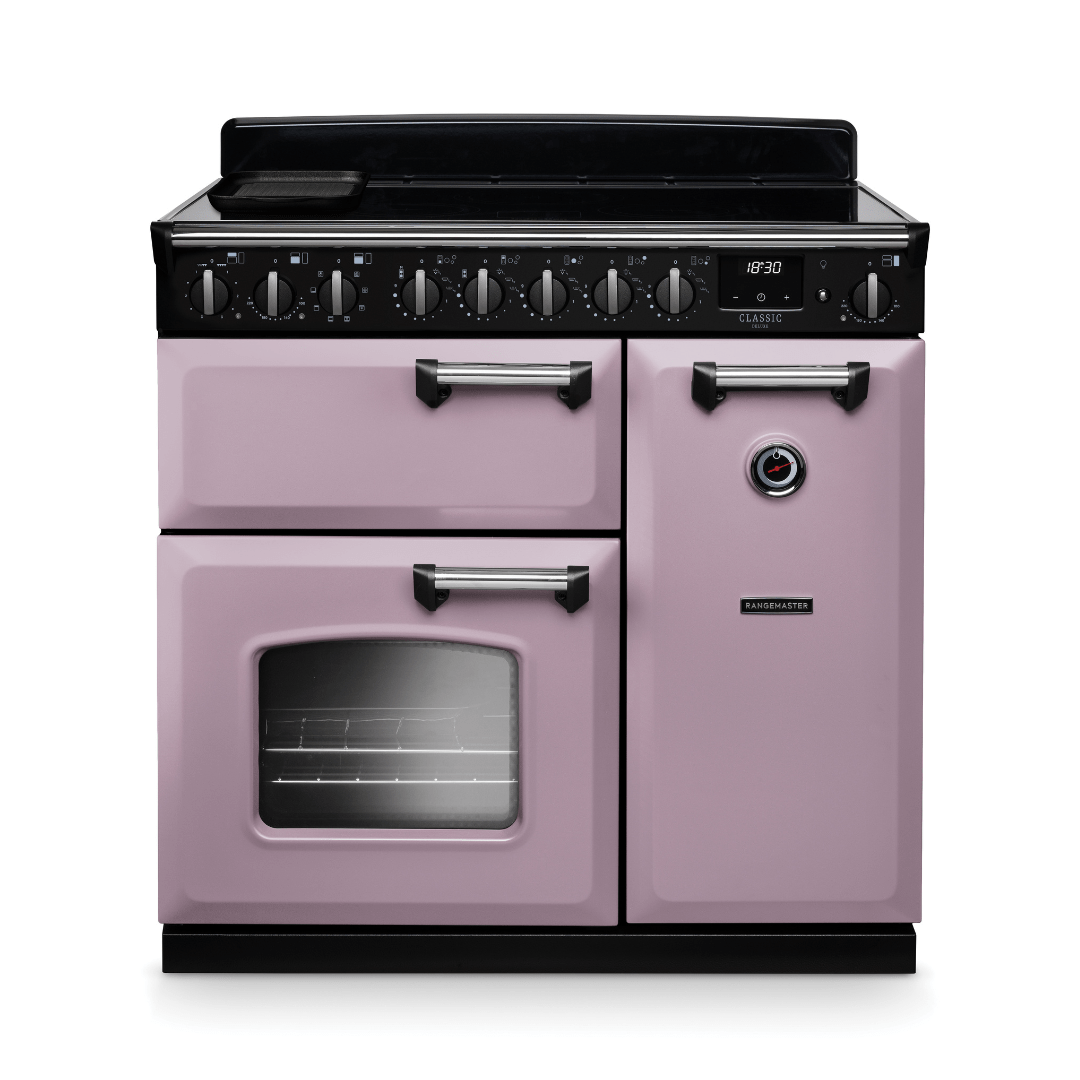 Rangemaster Classic Deluxe 90cm Induction Range Cooker - New - Carvers Interiors - Rangemaster