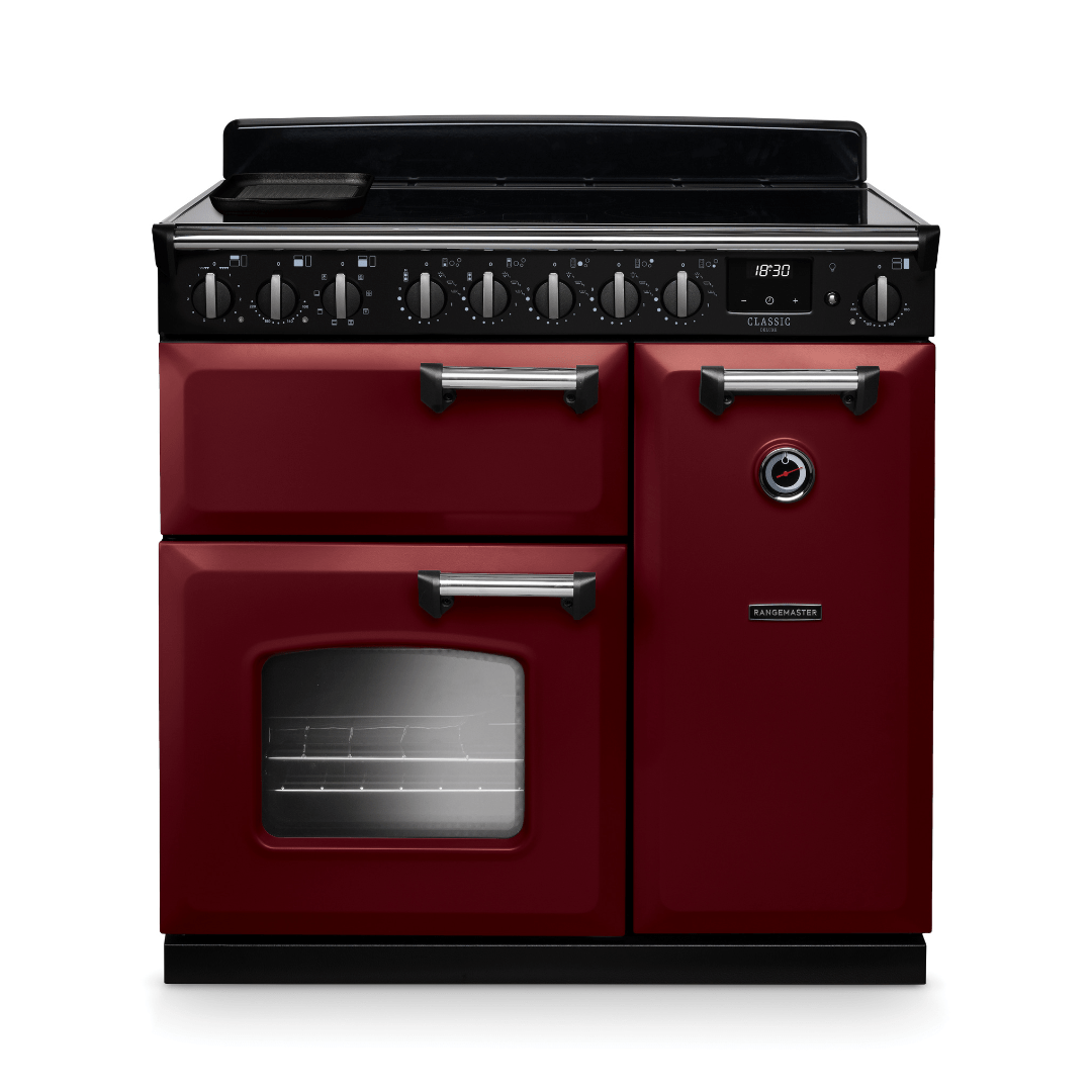 Rangemaster Classic Deluxe 90cm Induction Range Cooker - New - Carvers Interiors - Rangemaster