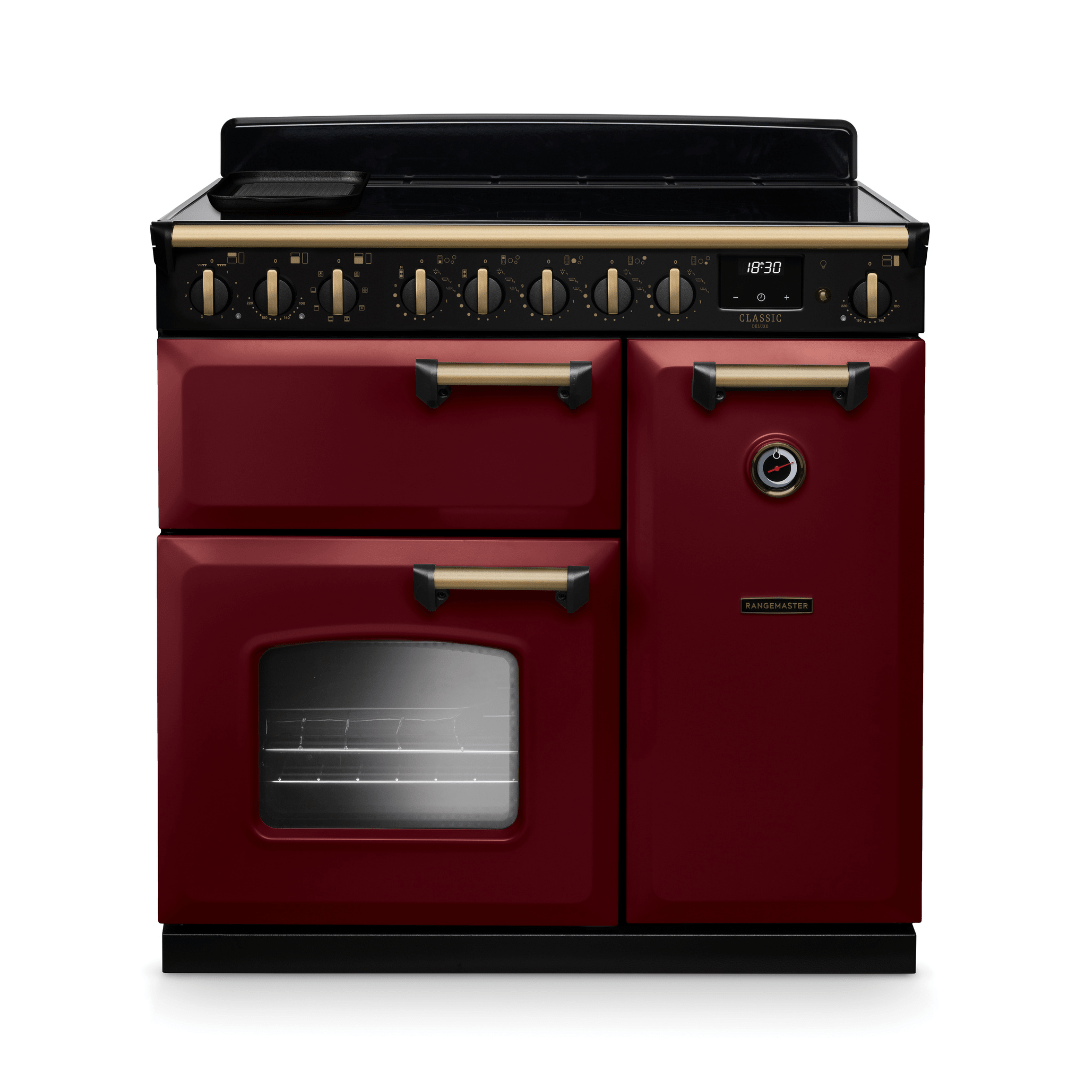 Rangemaster Classic Deluxe 90cm Induction Range Cooker - New - Carvers Interiors - Rangemaster