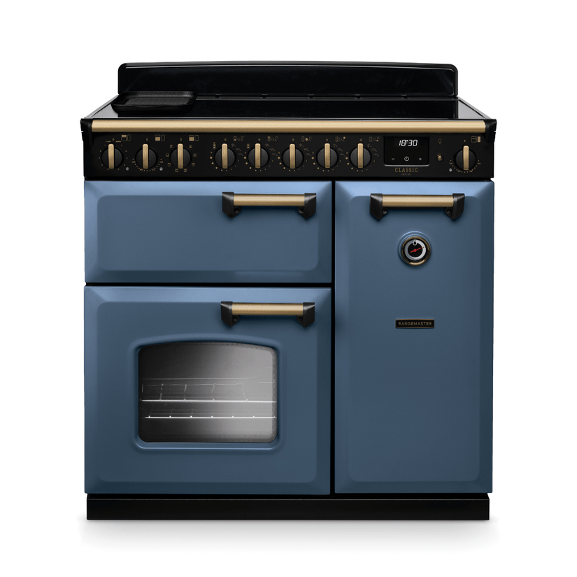 Rangemaster Classic Deluxe 90cm Induction Range Cooker - New - Carvers Interiors - Rangemaster