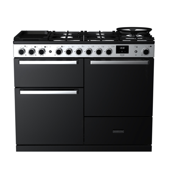 Rangemaster Edge Deluxe 110cm Range Cooker - Carvers Interiors - Rangemaster