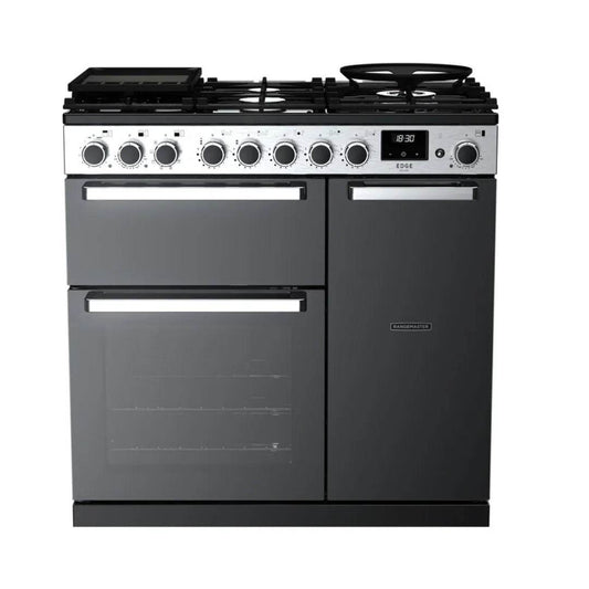 Rangemaster Edge Deluxe 90cm Range Cooker - Carvers Interiors - Cookers and Bathroom Showroom Wolverhampton