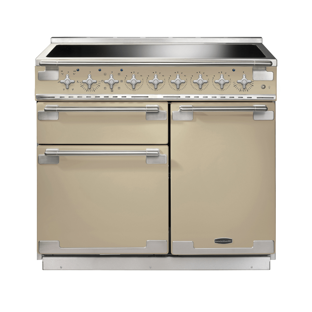 Rangemaster Elise Deluxe 100cm Induction Range Cooker - Carvers Interiors - Rangemaster