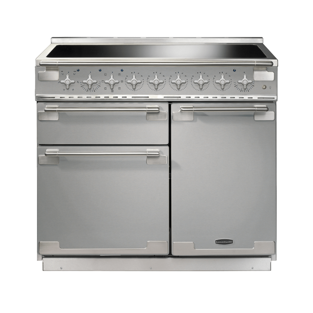 Rangemaster Elise Deluxe 100cm Induction Range Cooker - Carvers Interiors - Rangemaster