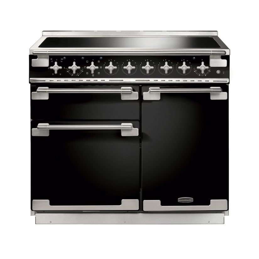 Rangemaster Elise Deluxe 100cm Induction Range Cooker - Carvers Interiors - Rangemaster