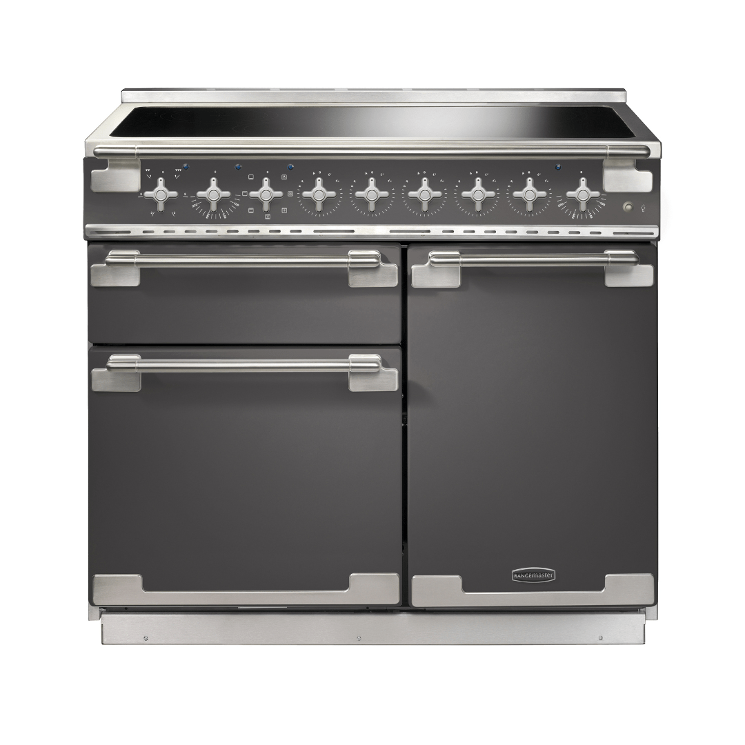 Rangemaster Elise Deluxe 100cm Induction Range Cooker - Carvers Interiors - Rangemaster
