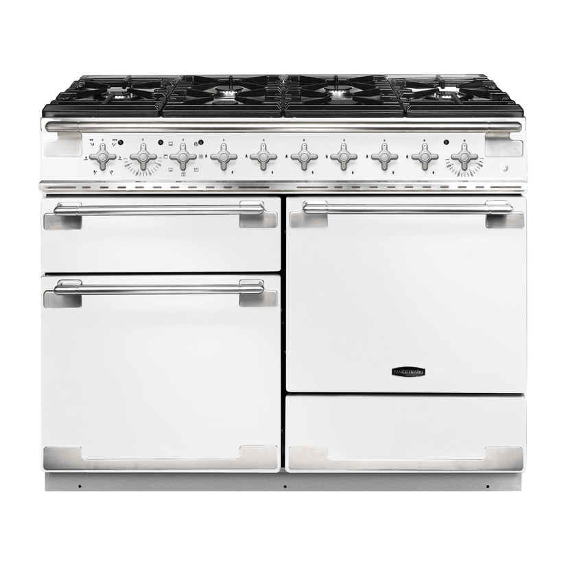 Rangemaster Elise Deluxe 110cm Dual Fuel Range Cooker - Carvers Interiors - Rangemaster