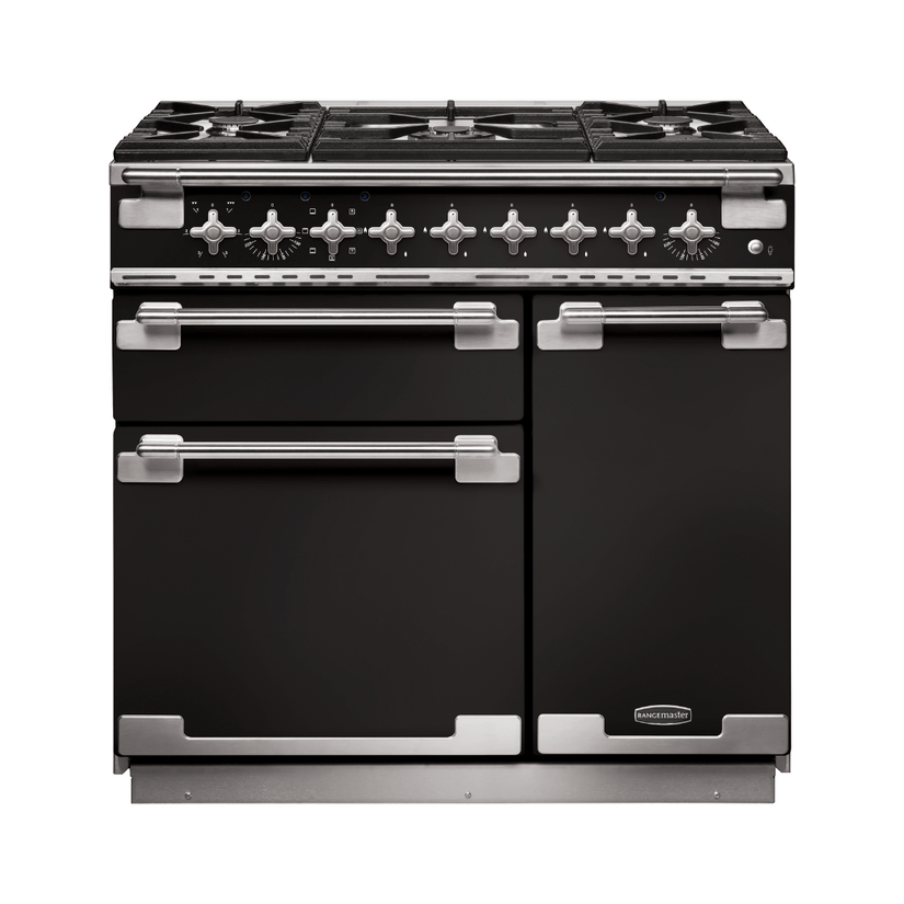 Rangemaster Elise Deluxe 90cm Dual Fuel Range Cooker - Carvers Interiors - Rangemaster