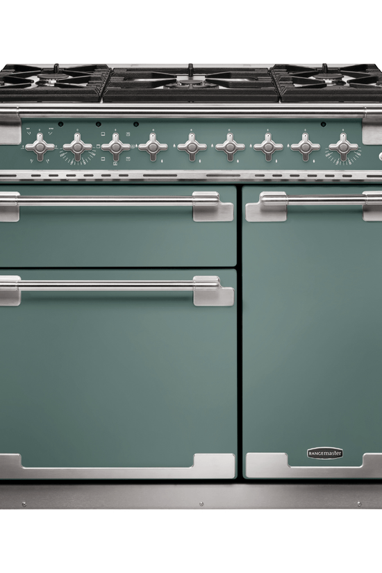 Rangemaster Elise Deluxe 90cm Dual Fuel Range Cooker - Carvers Interiors - Rangemaster