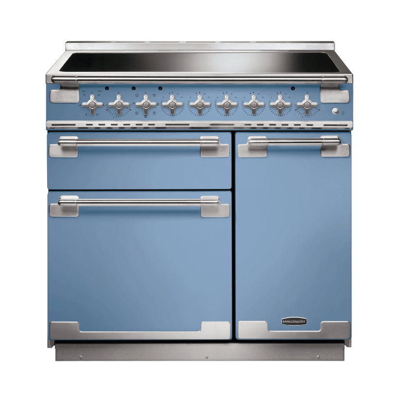 Rangemaster Elise Deluxe 90cm Induction Range Cooker - Carvers Interiors - Rangemaster