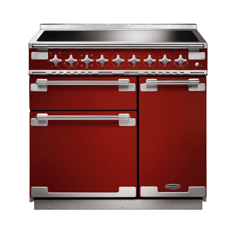 Rangemaster Elise Deluxe 90cm Induction Range Cooker - Carvers Interiors - Rangemaster