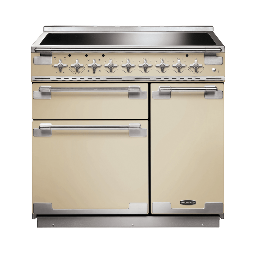 Rangemaster Elise Deluxe 90cm Induction Range Cooker - Carvers Interiors - Rangemaster
