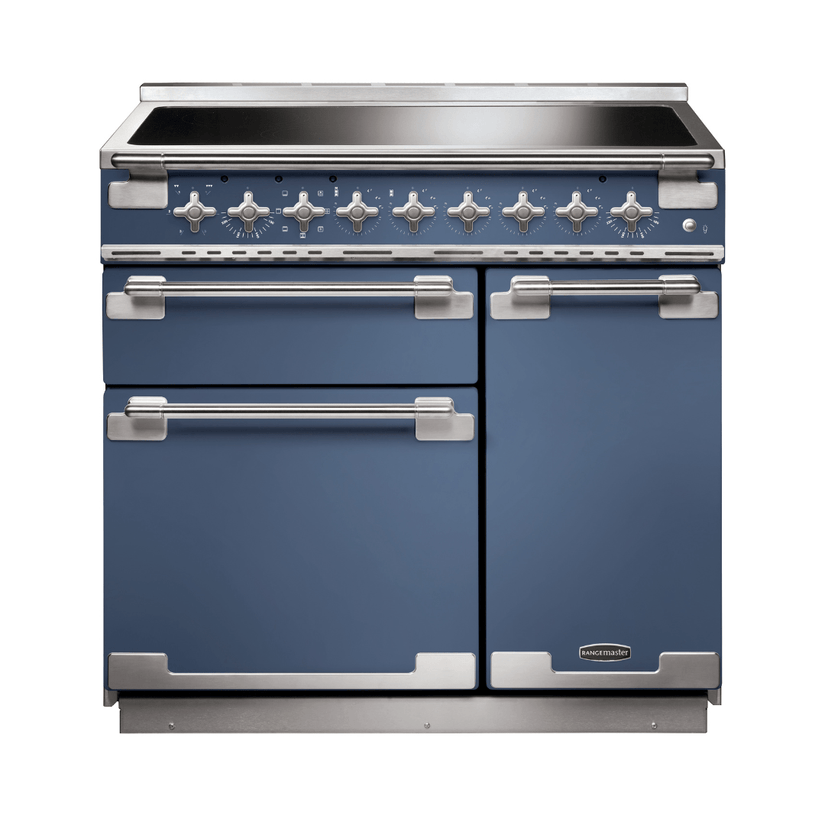 Rangemaster Elise Deluxe 90cm Induction Range Cooker - Carvers Interiors - Rangemaster