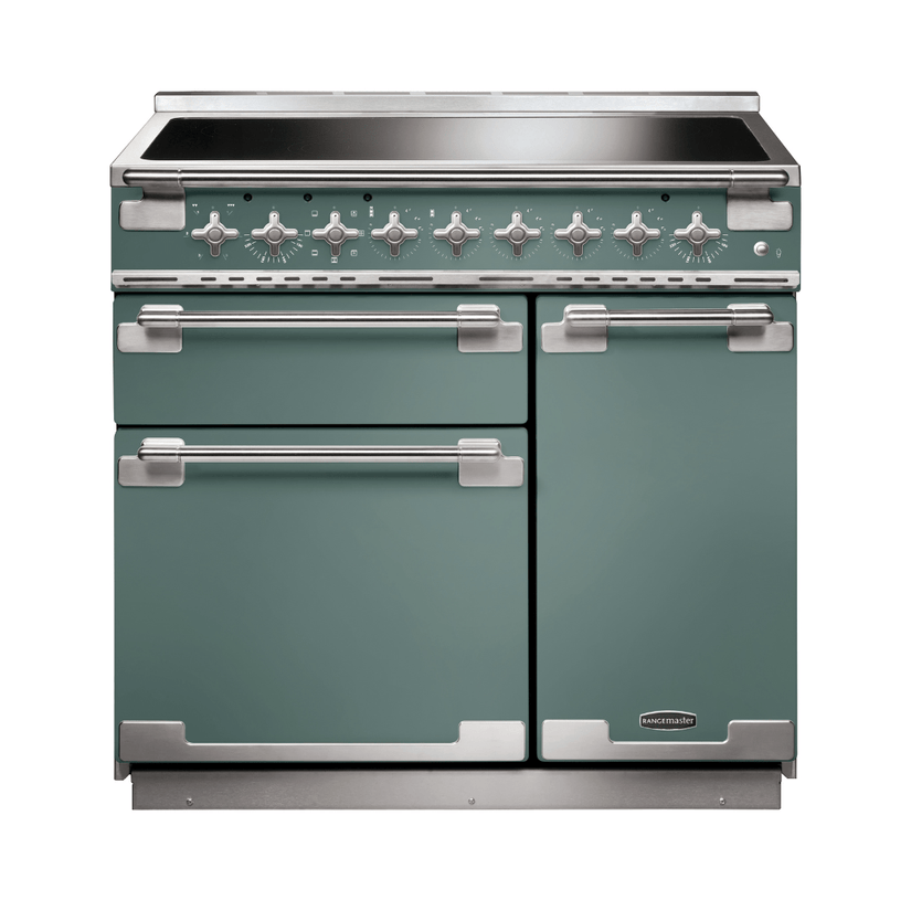 Rangemaster Elise Deluxe 90cm Induction Range Cooker - Carvers Interiors - Rangemaster