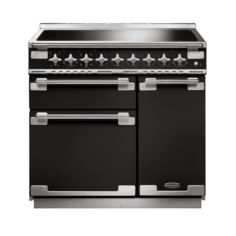 Rangemaster Elise Deluxe 90cm Induction Range Cooker - Carvers Interiors - Rangemaster