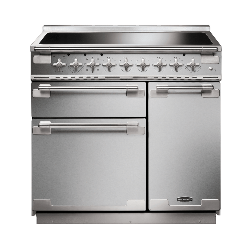 Rangemaster Elise Deluxe 90cm Induction Range Cooker - Carvers Interiors - Rangemaster
