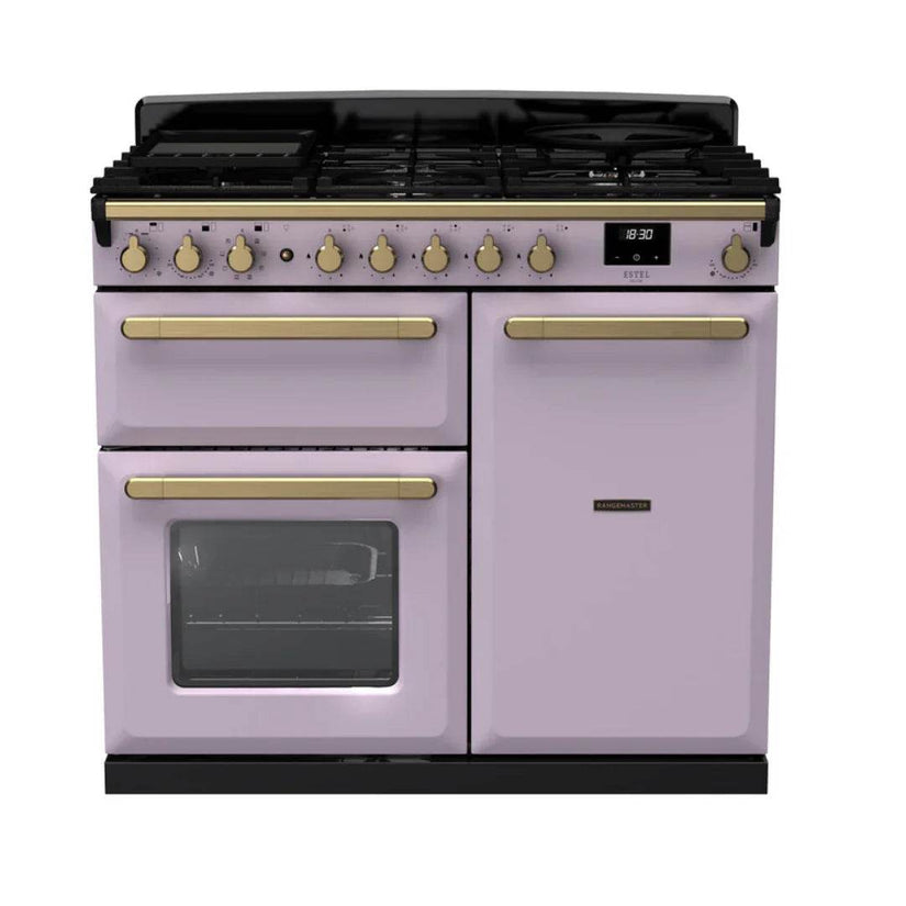 Rangemaster Estel Deluxe 100cm Dual Fuel Range Cooker - Carvers Interiors - Cookers and Bathroom Showroom Wolverhampton