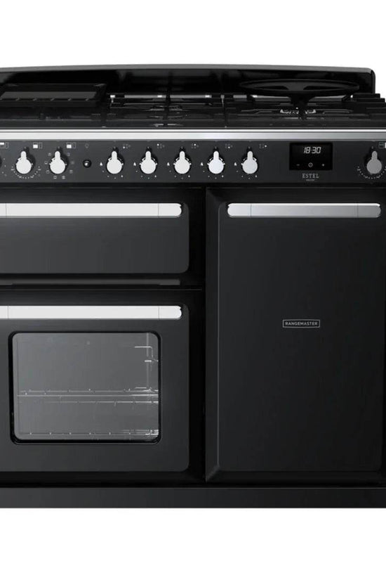 Rangemaster Estel Deluxe 100cm Dual Fuel Range Cooker - Carvers Interiors - Cookers and Bathroom Showroom Wolverhampton