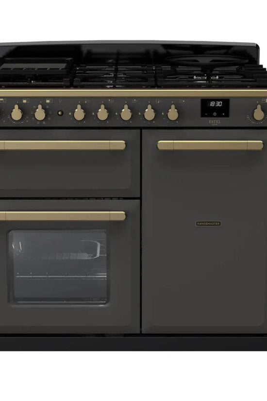 Rangemaster Estel Deluxe 100cm Dual Fuel Range Cooker - Carvers Interiors - Cookers and Bathroom Showroom Wolverhampton