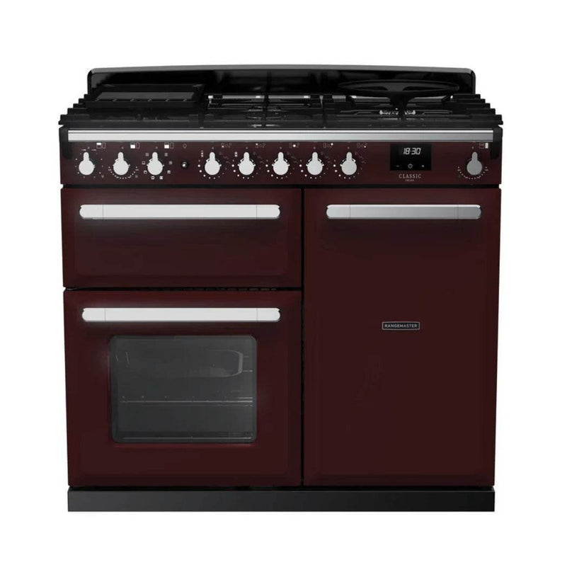 Rangemaster Estel Deluxe 100cm Dual Fuel Range Cooker - Carvers Interiors - Cookers and Bathroom Showroom Wolverhampton