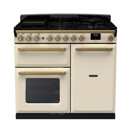 Rangemaster Estel Deluxe 100cm Dual Fuel Range Cooker - Carvers Interiors - Rangemaster