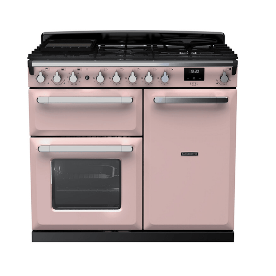 Rangemaster Estel Deluxe 100cm Dual Fuel Range Cooker - Carvers Interiors - Rangemaster