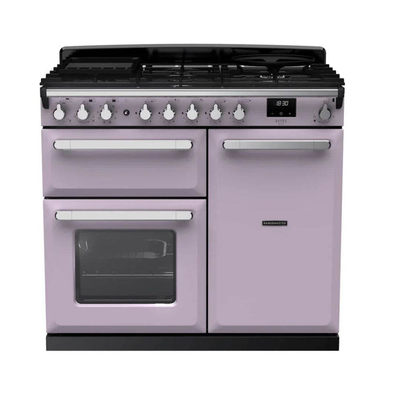 Rangemaster Estel Deluxe 100cm Dual Fuel Range Cooker - Carvers Interiors - Cookers and Bathroom Showroom Wolverhampton