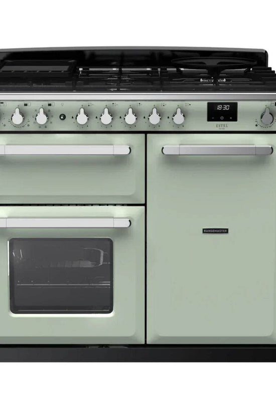 Rangemaster Estel Deluxe 100cm Dual Fuel Range Cooker - Carvers Interiors - Cookers and Bathroom Showroom Wolverhampton