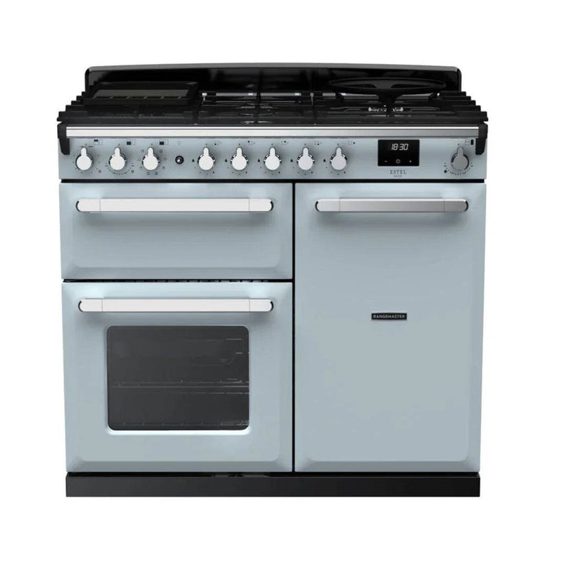 Rangemaster Estel Deluxe 100cm Dual Fuel Range Cooker - Carvers Interiors - Cookers and Bathroom Showroom Wolverhampton