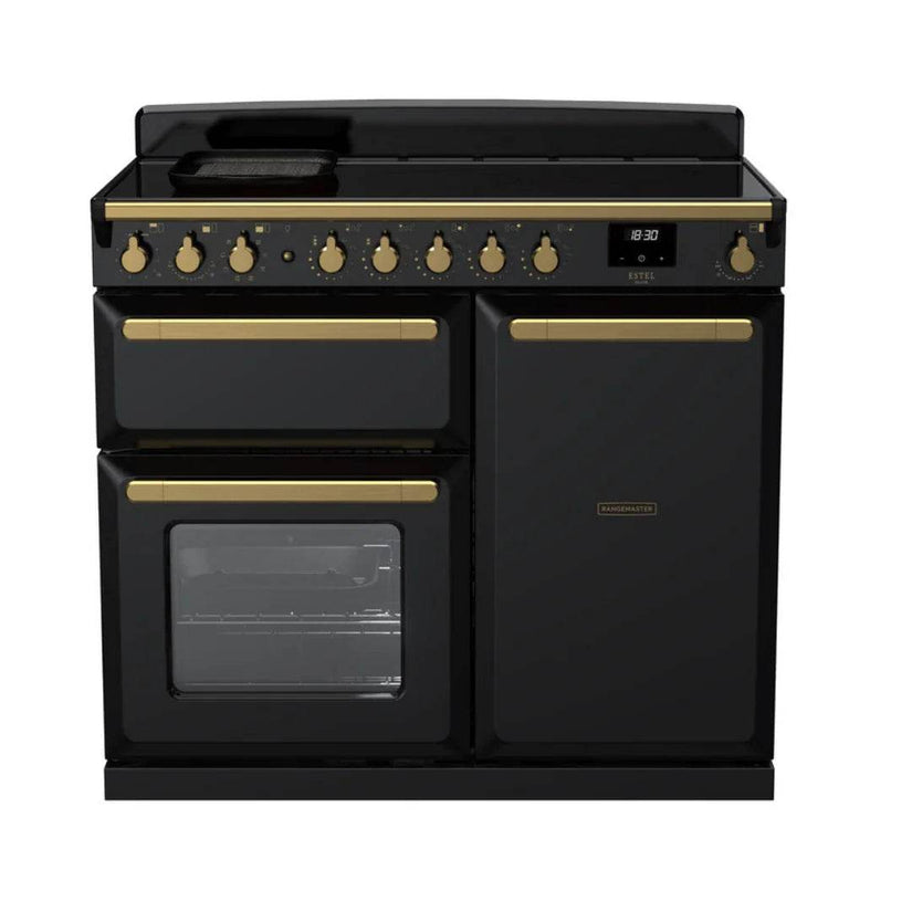 Rangemaster Estel Deluxe 100cm Induction Range Cooker - Carvers Interiors - Cookers and Bathroom Showroom Wolverhampton