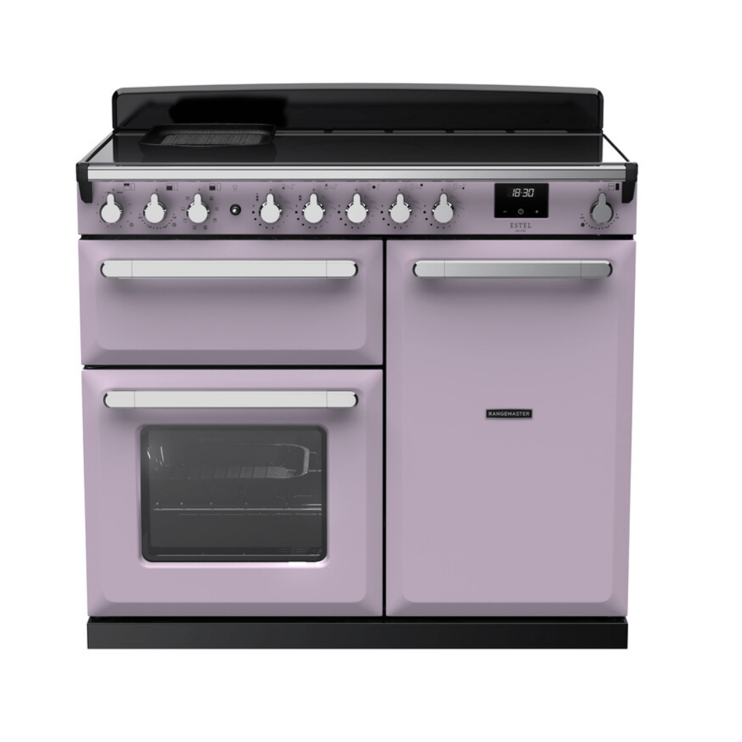 Rangemaster Estel Deluxe 100cm Induction Range Cooker - Carvers Interiors - Rangemaster