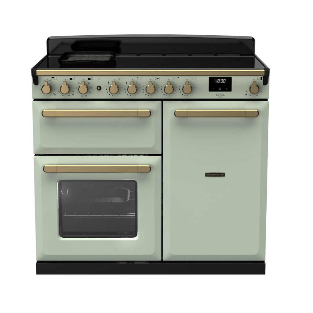 Rangemaster Estel Deluxe 100cm Induction Range Cooker - Carvers Interiors - Rangemaster