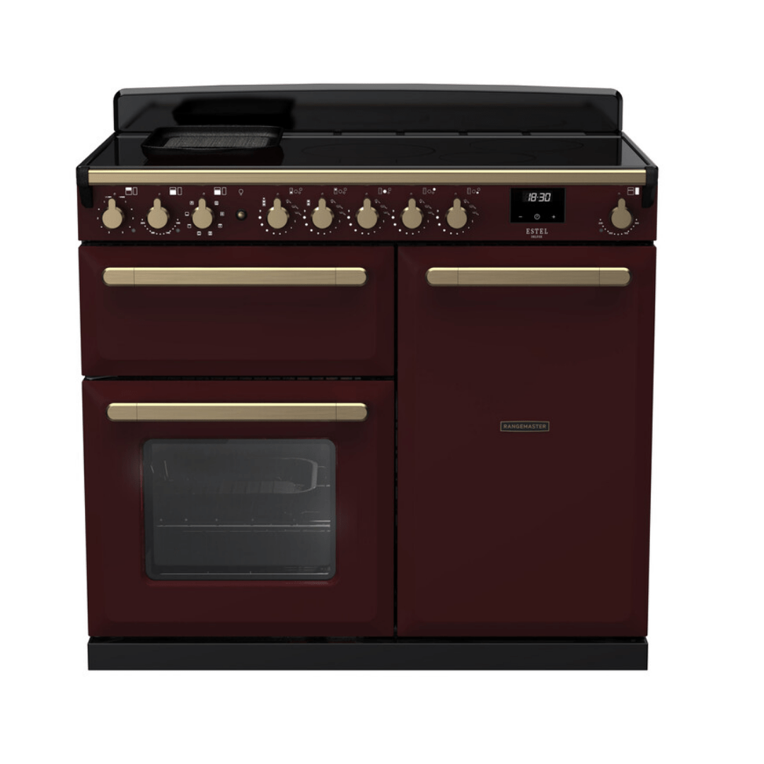 Rangemaster Estel Deluxe 100cm Induction Range Cooker - Carvers Interiors - Rangemaster