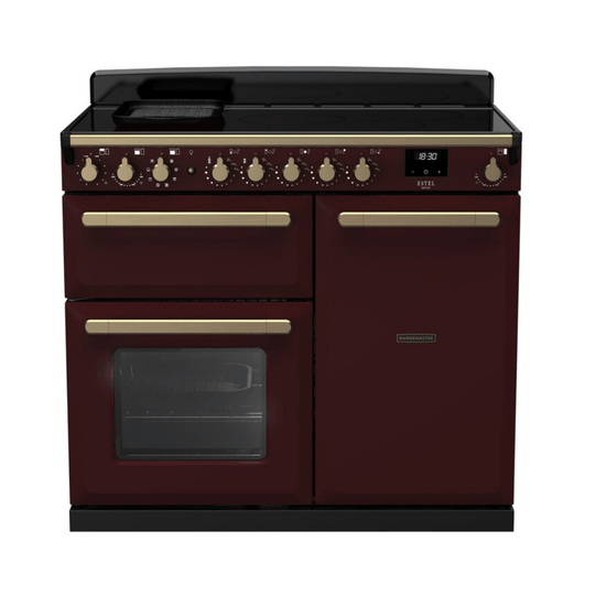 Rangemaster Estel Deluxe 100cm Induction Range Cooker - Carvers Interiors - Rangemaster