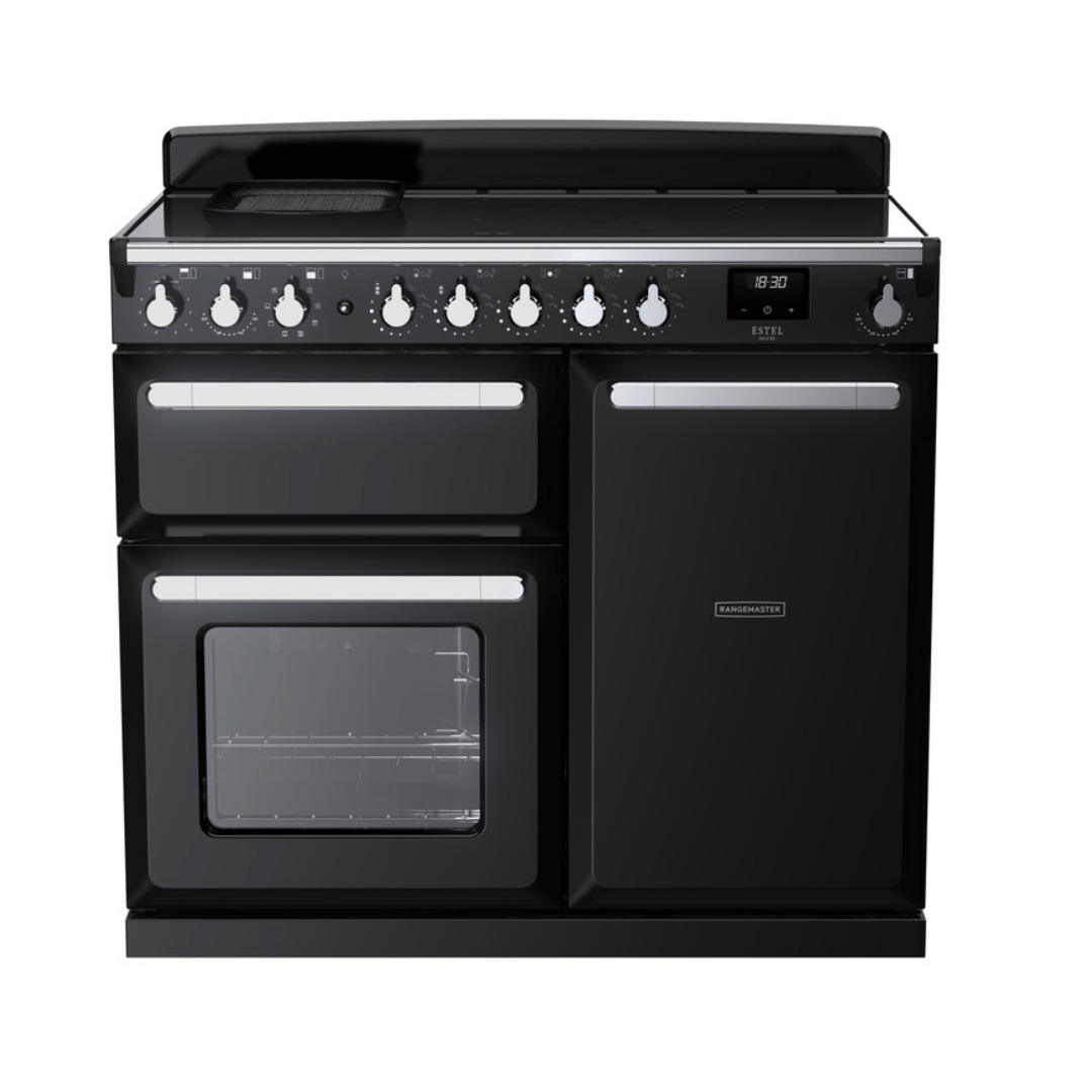 Rangemaster Estel Deluxe 100cm Induction Range Cooker - Carvers Interiors - Rangemaster