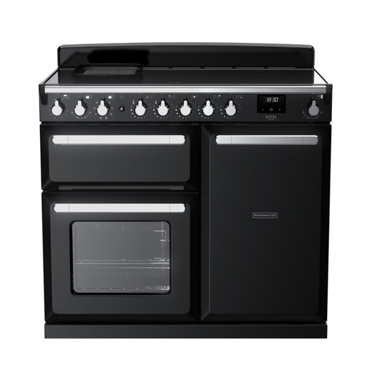 Rangemaster Estel Deluxe 100cm Induction Range Cooker - Carvers Interiors - Rangemaster