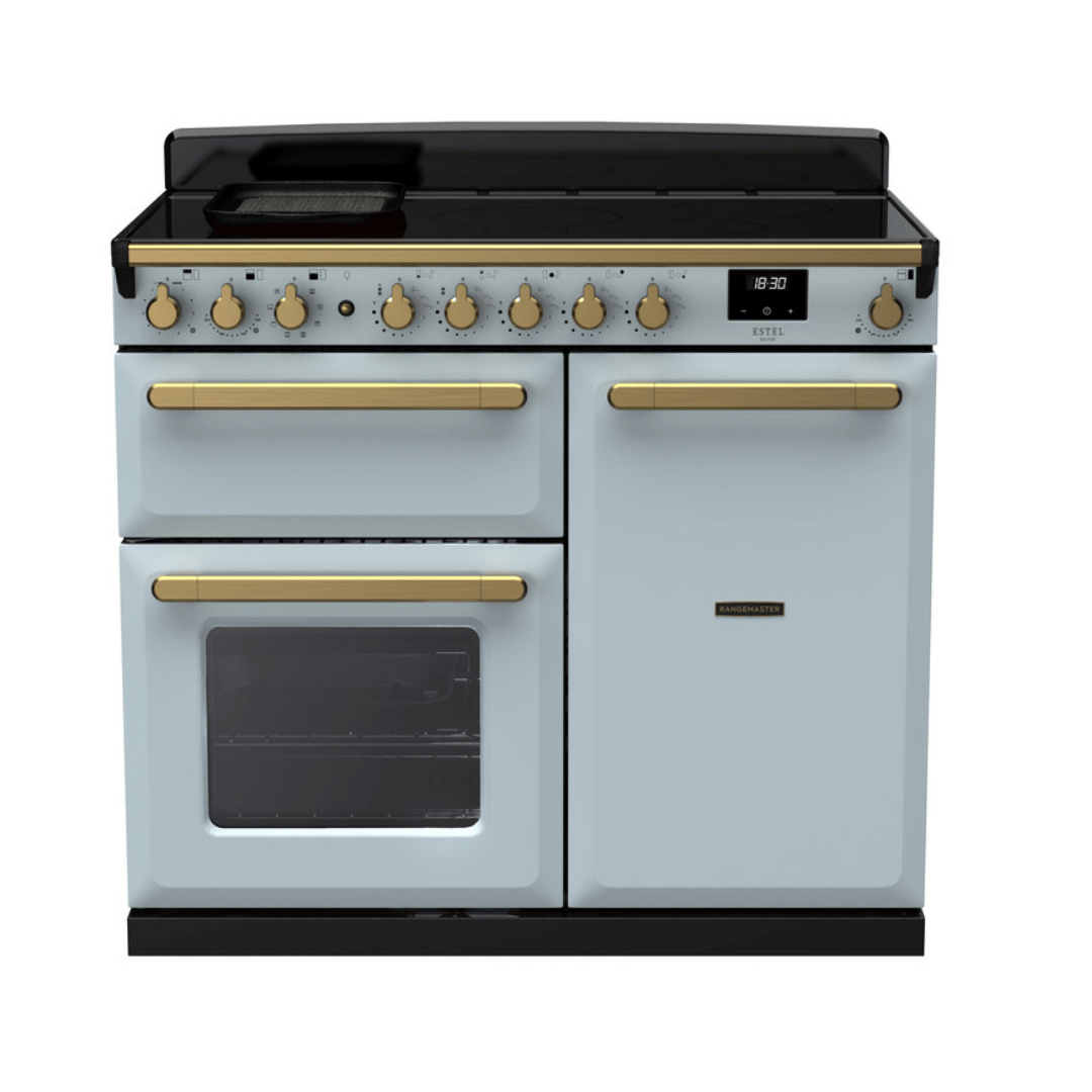 Rangemaster Estel Deluxe 100cm Induction Range Cooker - Carvers Interiors - Rangemaster