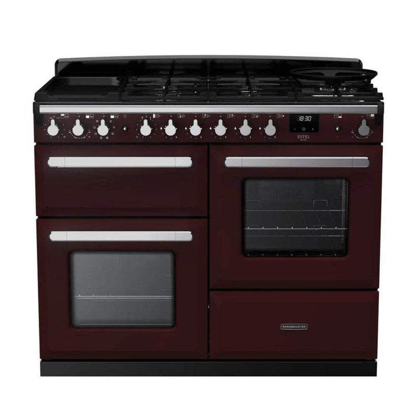 Rangemaster Estel Deluxe 110cm Dual Fuel Range Cooker - Carvers Interiors - Cookers and Bathroom Showroom Wolverhampton