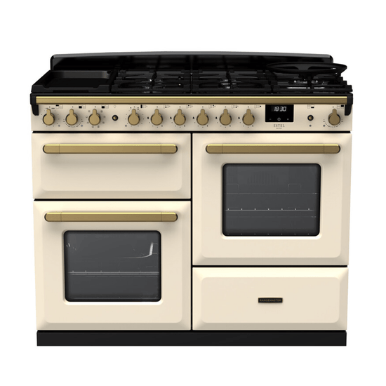 Rangemaster Estel Deluxe 110cm Dual Fuel Range Cooker - Carvers Interiors - Rangemaster