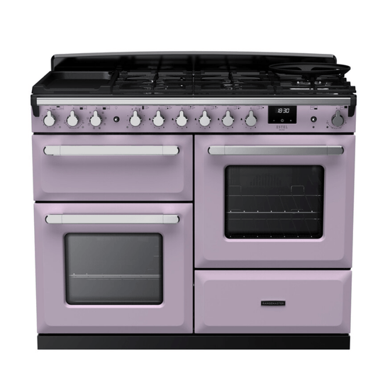 Rangemaster Estel Deluxe 110cm Dual Fuel Range Cooker - Carvers Interiors - Rangemaster