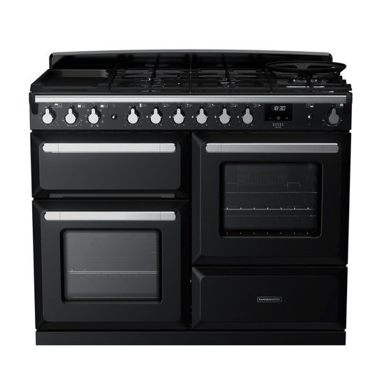 Rangemaster Estel Deluxe 110cm Dual Fuel Range Cooker - Carvers Interiors - Rangemaster
