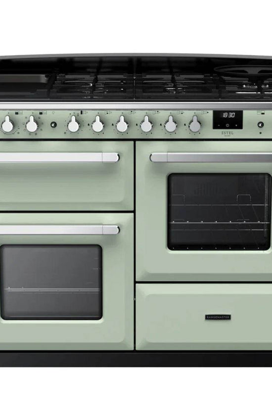 Rangemaster Estel Deluxe 110cm Dual Fuel Range Cooker - Carvers Interiors - Cookers and Bathroom Showroom Wolverhampton