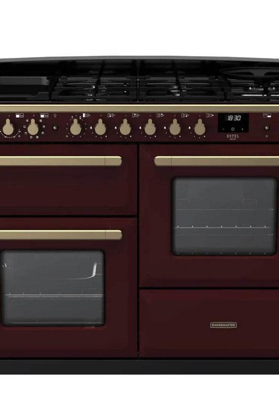 Rangemaster Estel Deluxe 110cm Dual Fuel Range Cooker - Carvers Interiors - Cookers and Bathroom Showroom Wolverhampton