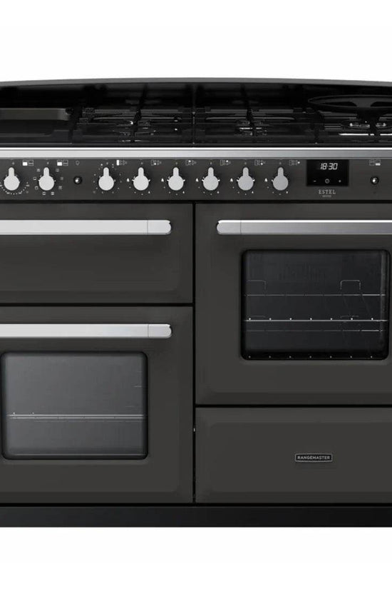 Rangemaster Estel Deluxe 110cm Dual Fuel Range Cooker - Carvers Interiors - Cookers and Bathroom Showroom Wolverhampton