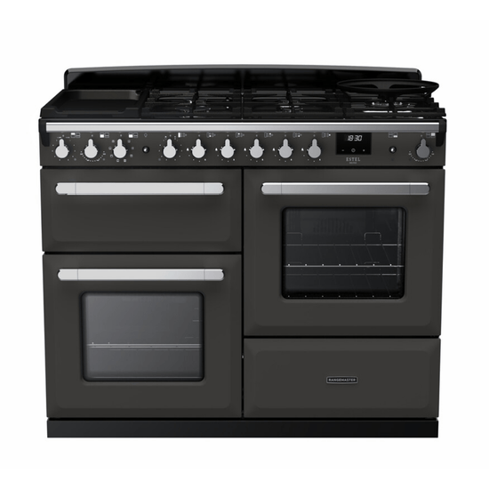 Rangemaster Estel Deluxe 110cm Dual Fuel Range Cooker - Carvers Interiors - Rangemaster