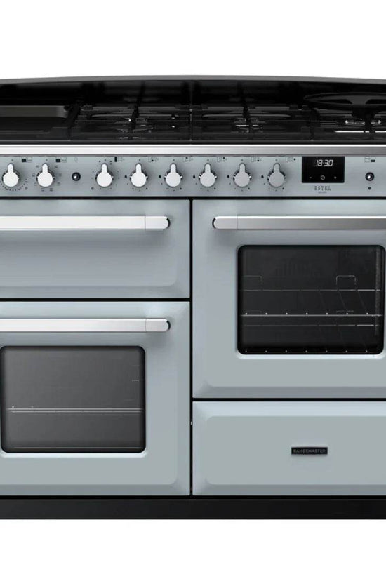 Rangemaster Estel Deluxe 110cm Dual Fuel Range Cooker - Carvers Interiors - Cookers and Bathroom Showroom Wolverhampton