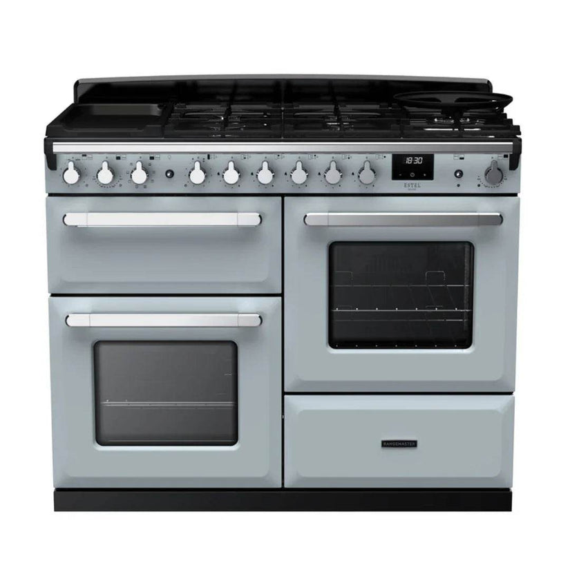 Rangemaster Estel Deluxe 110cm Dual Fuel Range Cooker - Carvers Interiors - Cookers and Bathroom Showroom Wolverhampton