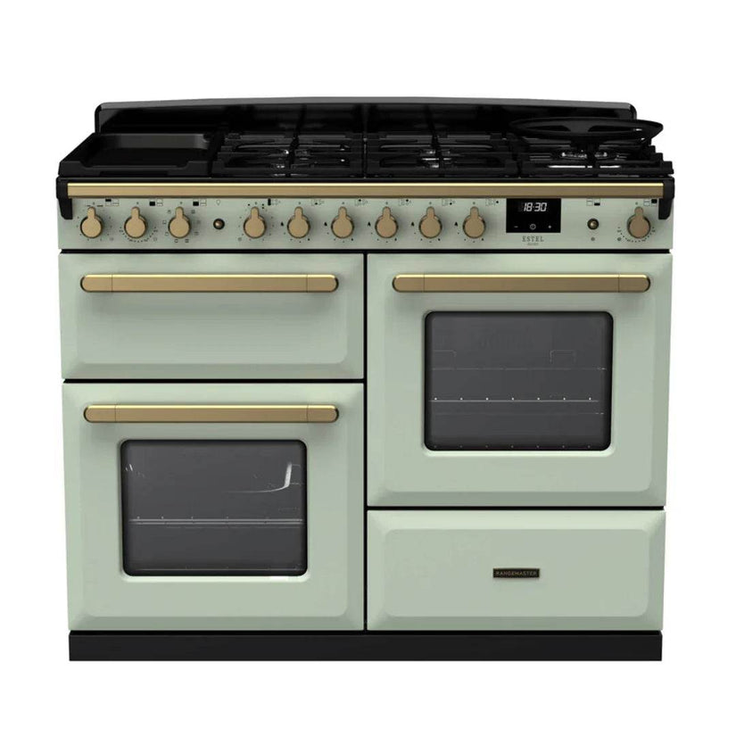 Rangemaster Estel Deluxe 110cm Dual Fuel Range Cooker - Carvers Interiors - Cookers and Bathroom Showroom Wolverhampton